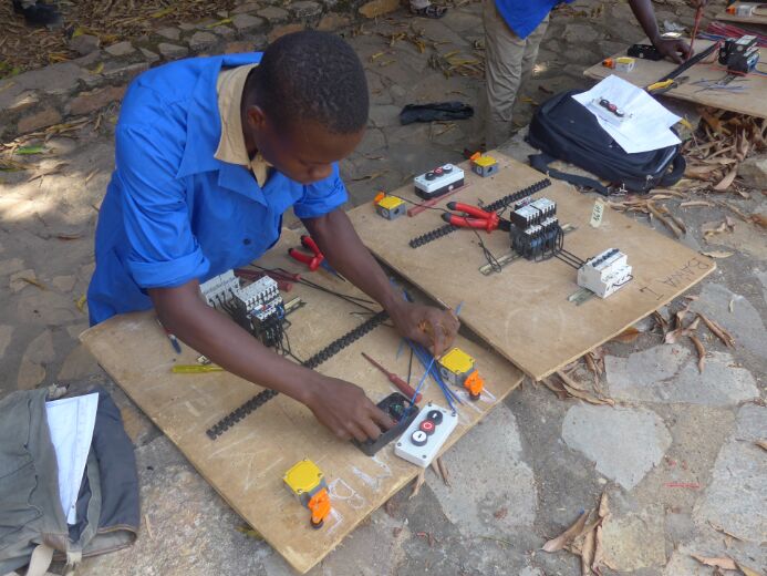 Ausbildung Solartechnik Togo